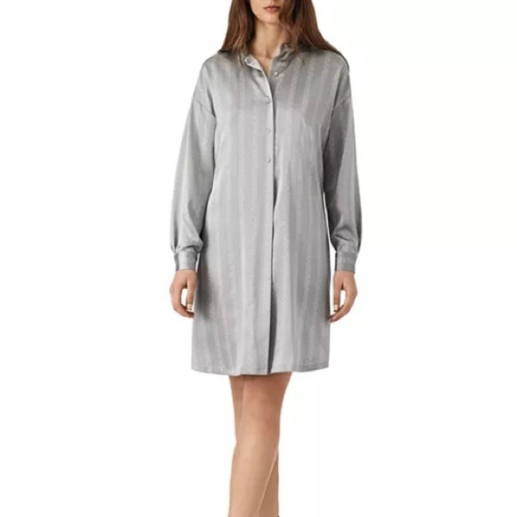 REISS Maribel Oversize Shirt Dress 6 - Picture 9 of 9